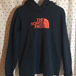 North Face Navy Hooded Sweatshirt Size XL NWOT